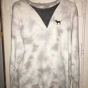 PINK long sleeve crewneck